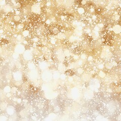 Abstract background with defocused lamps with golden lighting with bokeh effect