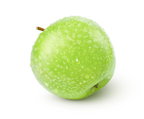 green apple isolated on white
