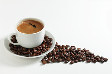 Coffee and beans