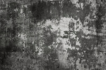 gray background, in the photo is a concrete old wall of gray color and texture