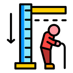 Shrinking Height Icon