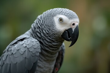 Obraz premium African grey parrot