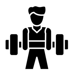 Weightlifting Icon
