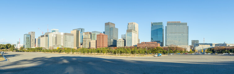 Chiyoda City district in Tokyo, Japan