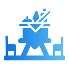 picnic Gradient icon