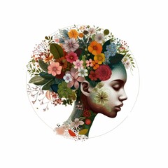 Flourishing Mind_ The Beauty of Nature and Femininity