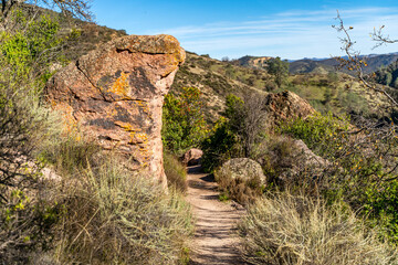 Condor Gulch Trail to Overlook, Pinnacles National Park