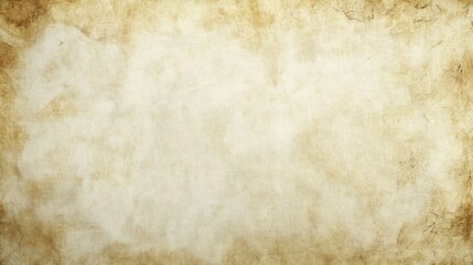 Blank Parchment Texture with Subtle Burnishing: Vintage Weathered Look for Historical and Fantasy Design Projects with Generous White Space