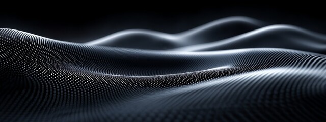 Elegant black background with delicate patterns, ideal for design and banner templates. Featuring a minimalist geometric wallpaper with sharp angles.