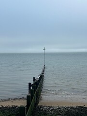 Fototapeta premium pier on the beach