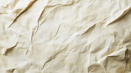 Obraz premium Well-Loved Book Page Appearance Parchment with Creases and Folds: Spacious Center for Text or Images with Crisp Quality and Golden Hue