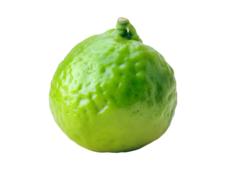 Bergamot fruit isolated on transparent or white background, png