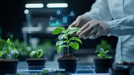 Innovative indoor plant growth techniques for sustainable research