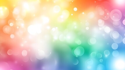Obraz premium Abstract multicolored background with blurred lights and bokeh effect
