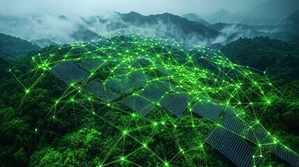  solar panels&drone view, gx, ソーラーパネル, ドローン, 再生エネルギー, landscape, mountain, solar, green, nature, sky, field, hill, energy, mountains, summer, tree, panel, cloud, environment, agriculture, rural, photo