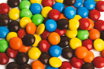colorful chocolate candies