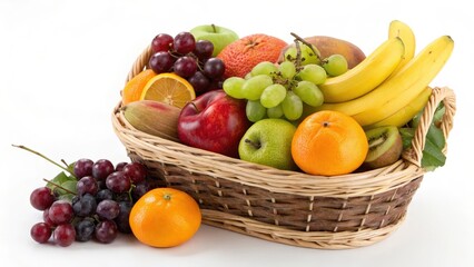 Assorted Fruits in Basket