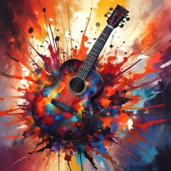 Illustration of sound background.