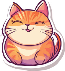 Cat with eye glasses