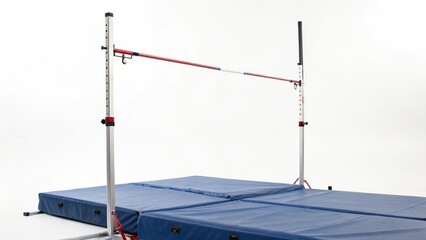 High Jump Bar and Landing Mat