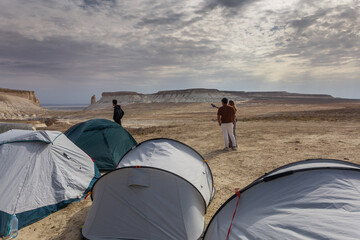 Tent camp