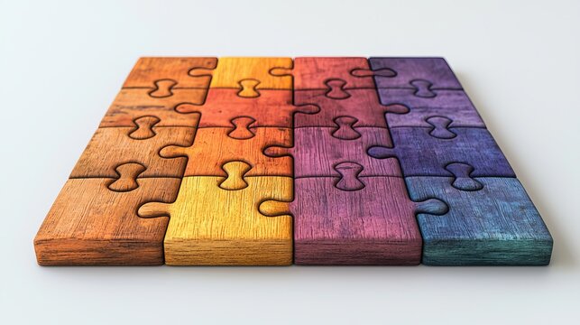 Leadership thinking and puzzle concepts how to enhance skills in a creative environment