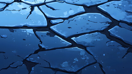 Cracked Blue Stone Texture: Game Design Resource