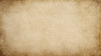 Obraz premium Sheepskin parchment texture with nuanced grain, sepia tones, and aged texture, perfect for vintage or historical design, featuring faded edges, soft vignetting, and antique feel.