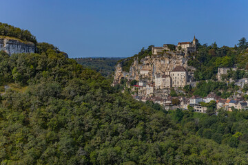 The medieval town of Rocamadour