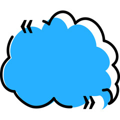 Quote box frame empty color style