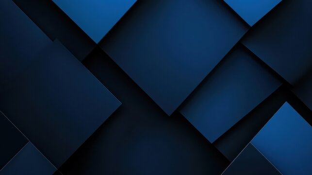 Modern Blue background with simplistic elements, ideal for design and banner templates. Featuring geometric wallpaper with clean lines and shapes and a central white space for text.