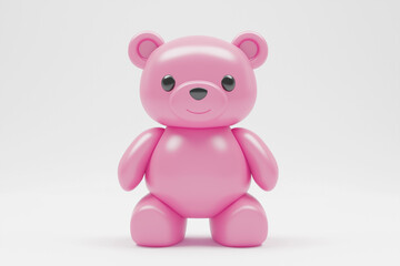 Fototapeta premium Cute bear generatiCute bear generative ai