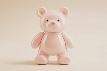 Obraz premium Cute bear generatiCute bear generative ai