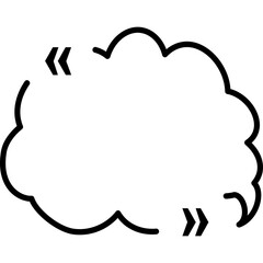 Quote box frame empty line style