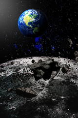 The Earth and The Moon