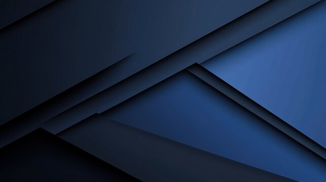 Simple minimalist abstract wallpaper with diagonal lines on a Blue background. Banner template with white space for text, ideal for modern and professional design applications.