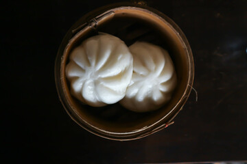 Chinese stuffed bun , steamed dumplingor steamed bun