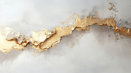 Biały marmur, stiuk złoty wzór, tło dla projektu, tapeta.