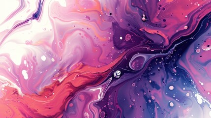 Abstract colorful fluid art with swirling patterns and textures