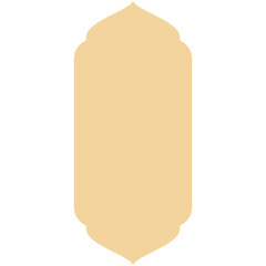 Islamic window and arches color