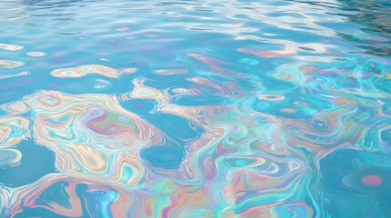 Fluid Art: Swirling Colors, Abstract Ocean