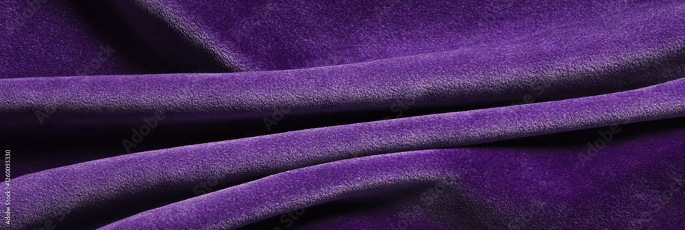 Poster Deep violet suede with subtle sheen and texture suitable for design use
