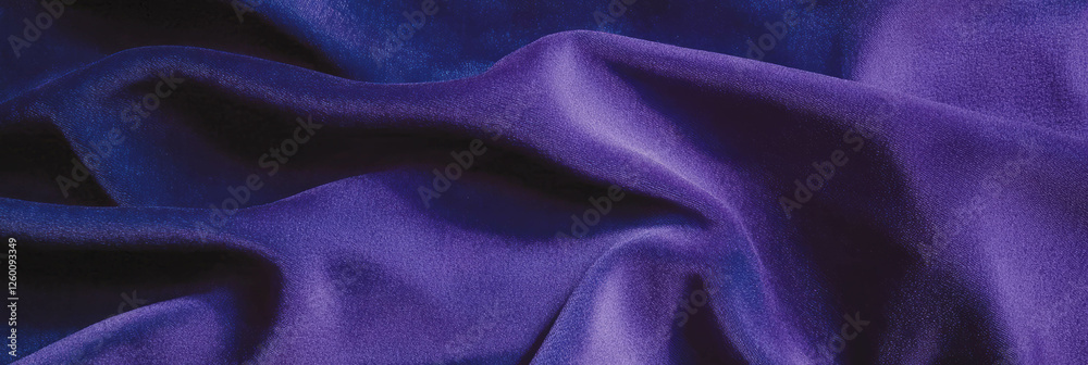 Aufkleber Deep violet suede texture with short nap and subtle sheen for design applications