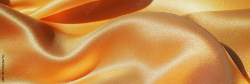 Aufkleber warm gold suede fabric with smooth texture and subtle sheen
