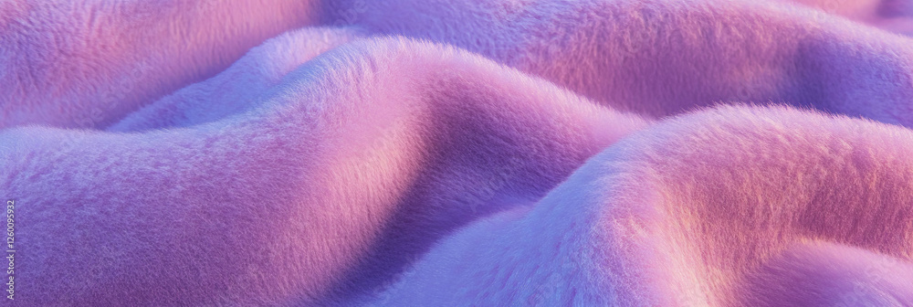 Poster Soft lavender suede fabric with gentle texture and visible grain patterns