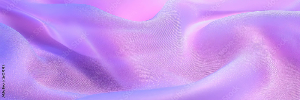 Aufkleber Soft lavender suede with grain texture and elegant draping for versatile applications
