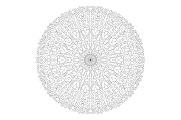 Mandala Design with Beautiful Work