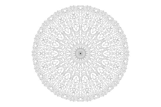 Mandala Design with Beautiful Work