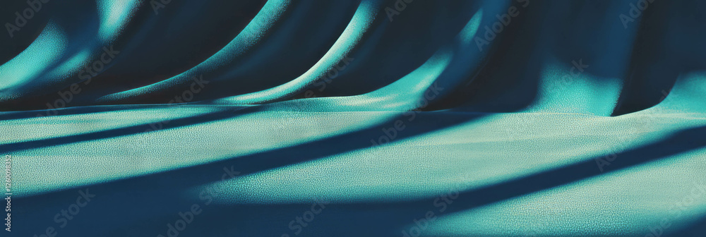 Aufkleber deep shadows and smooth texture of navy blue suede fabric create a striking visual appeal