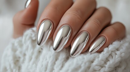 chrome nails